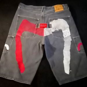 EVISU PARIS MENS JEAN SHORTS